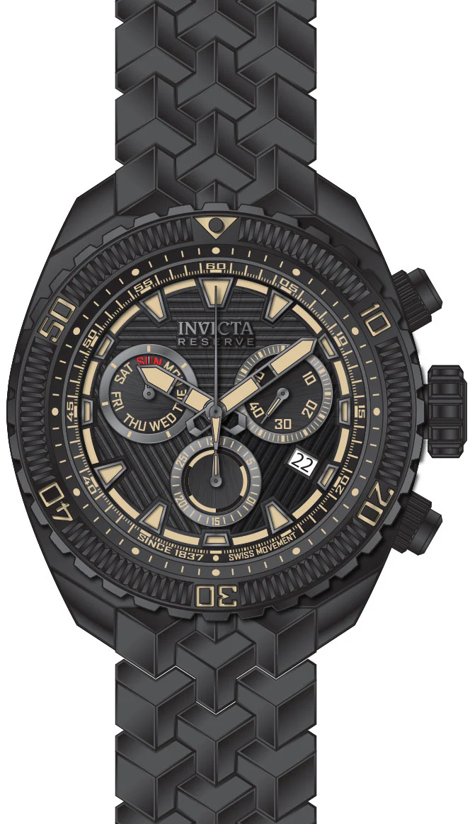 Band For Invicta Reserve Ocean Warrior Men 50839