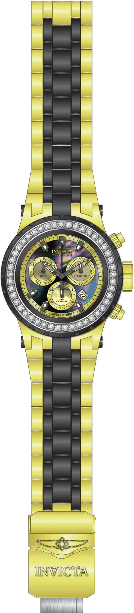 Band For Invicta Reserve Specialty Subaqua Men 51377