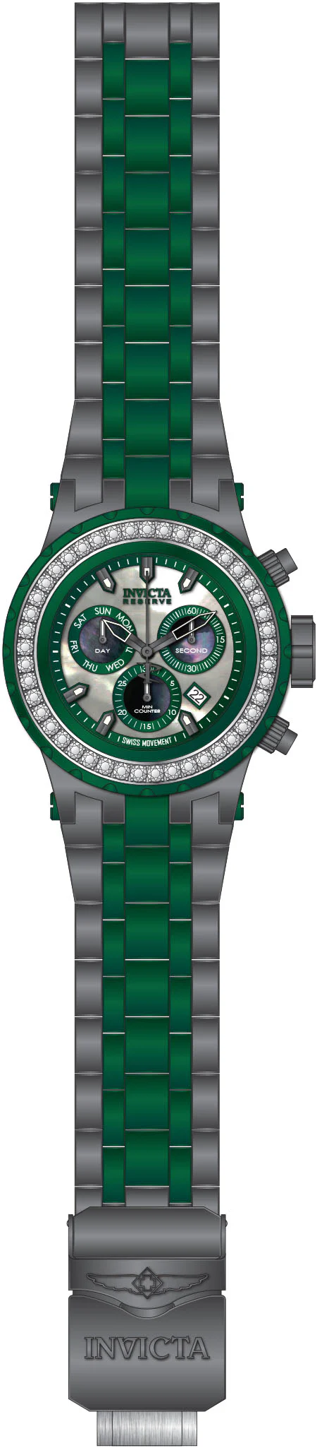 Band For Invicta Reserve Specialty Subaqua Men 51386