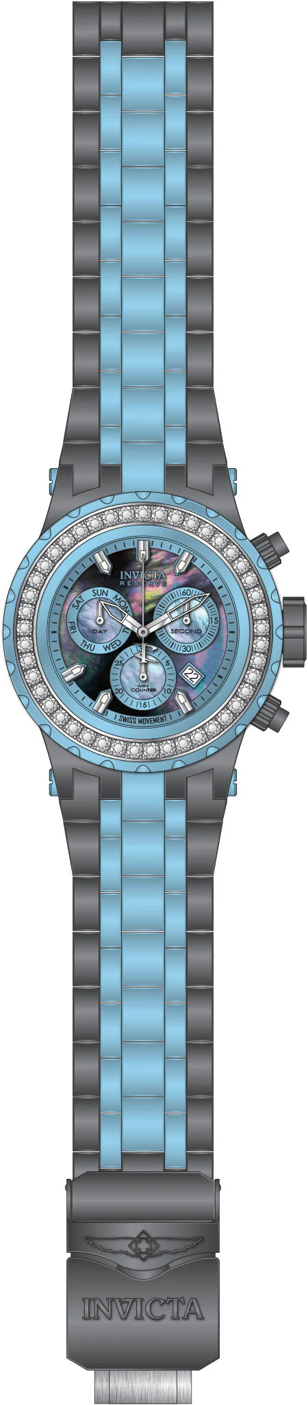 Band For Invicta Reserve Specialty Subaqua Men 51392