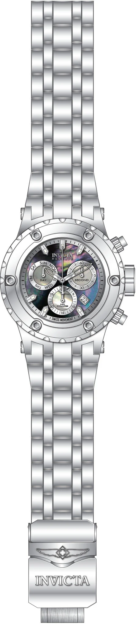 Band For Invicta Reserve Specialty Subaqua Men 51393