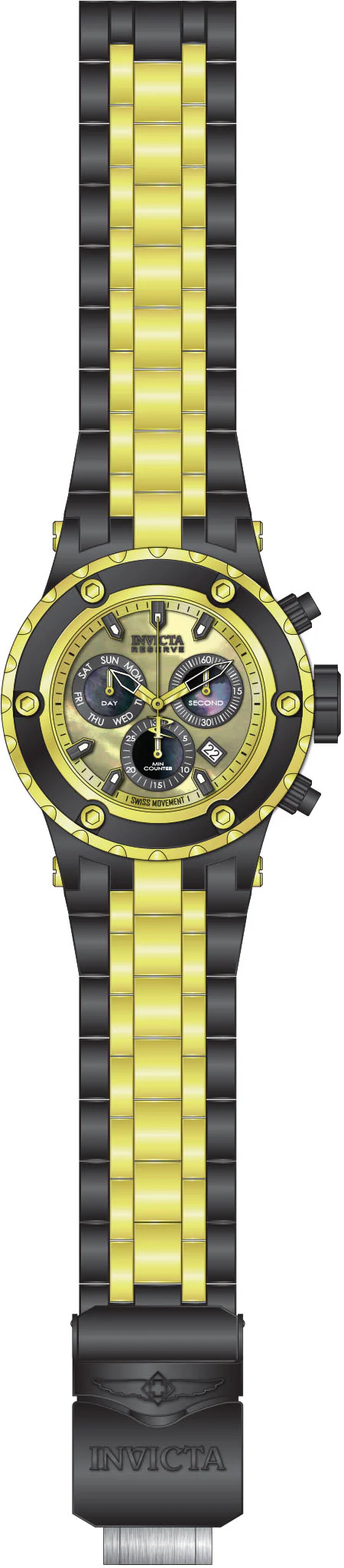 Band For Invicta Reserve Specialty Subaqua Men 51399