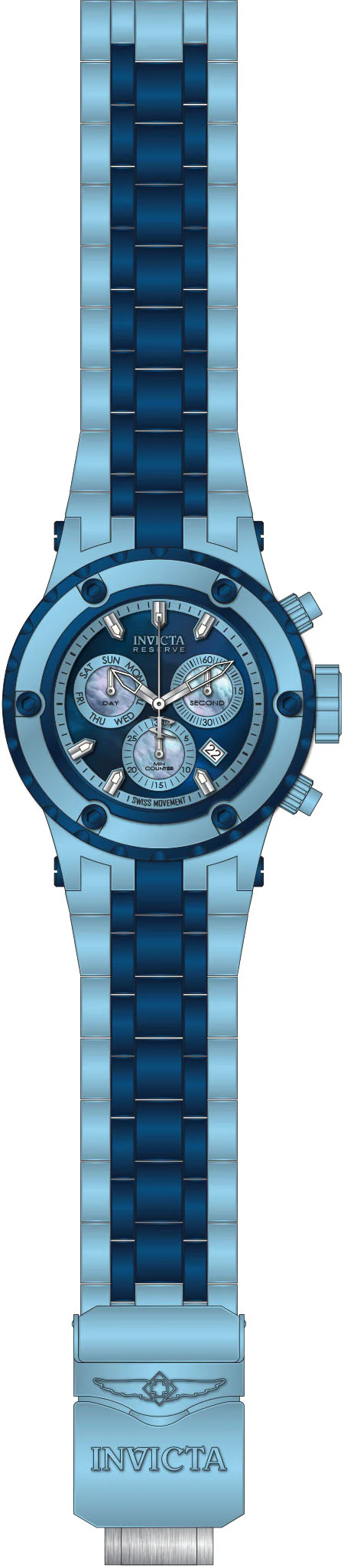 Band For Invicta Reserve Specialty Subaqua Men 51409