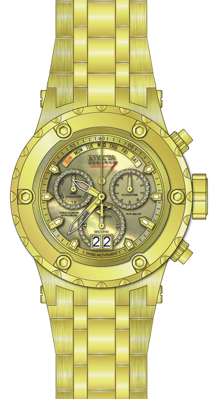 Band For Invicta Reserve Specialty Subaqua Men 51653