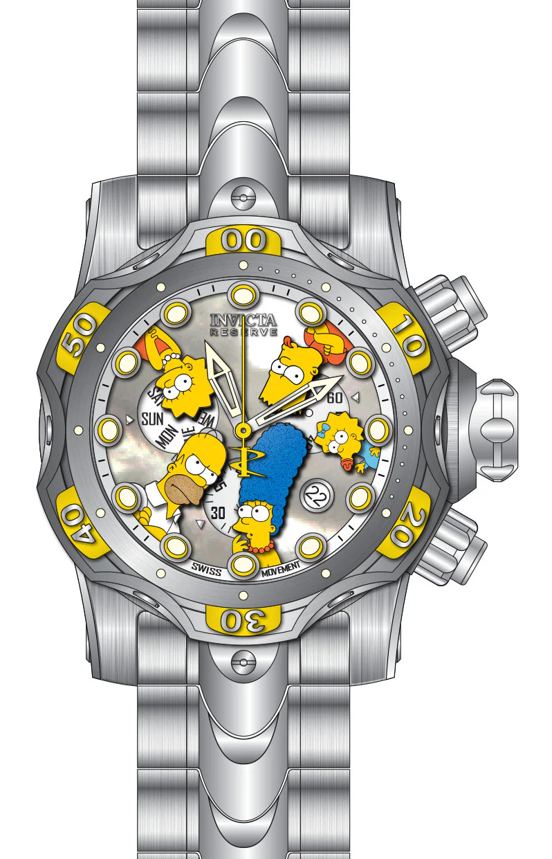 Band For Invicta Reserve Venom Men 51006