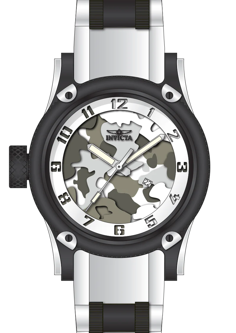 Band For Invicta Russian Diver Men 46473