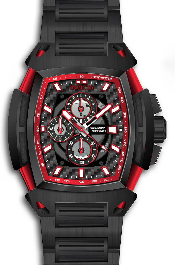Band For Invicta S1 Rally Diablo Men 46801