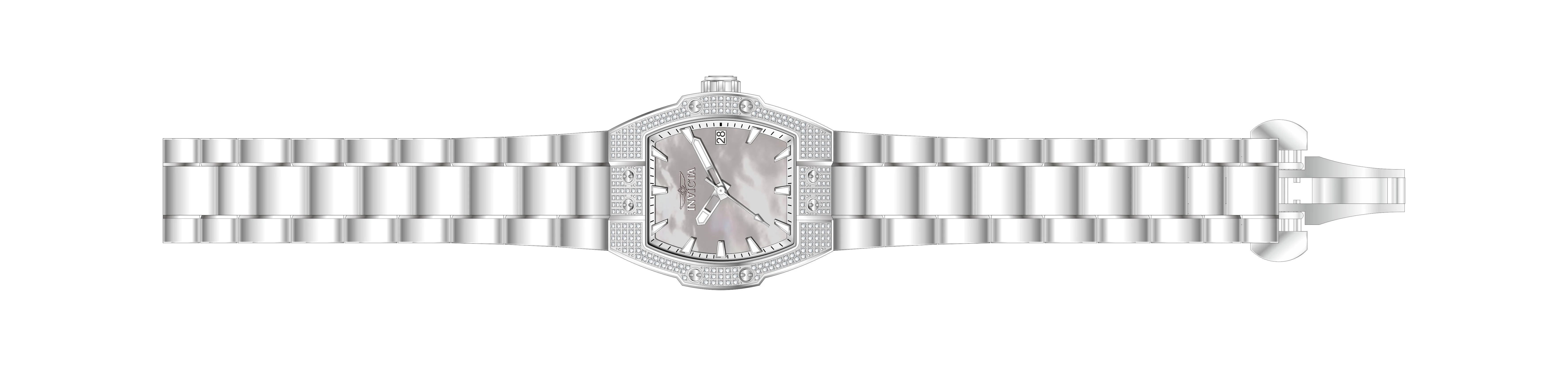 Band For Invicta S1 Rally Lady 45704