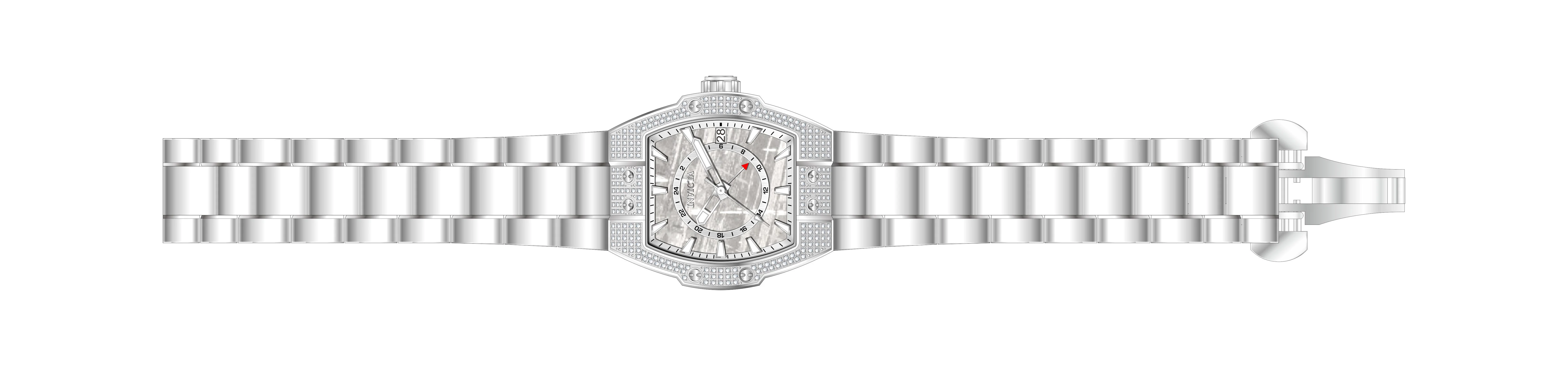 Band For Invicta S1 Rally Lady 45709
