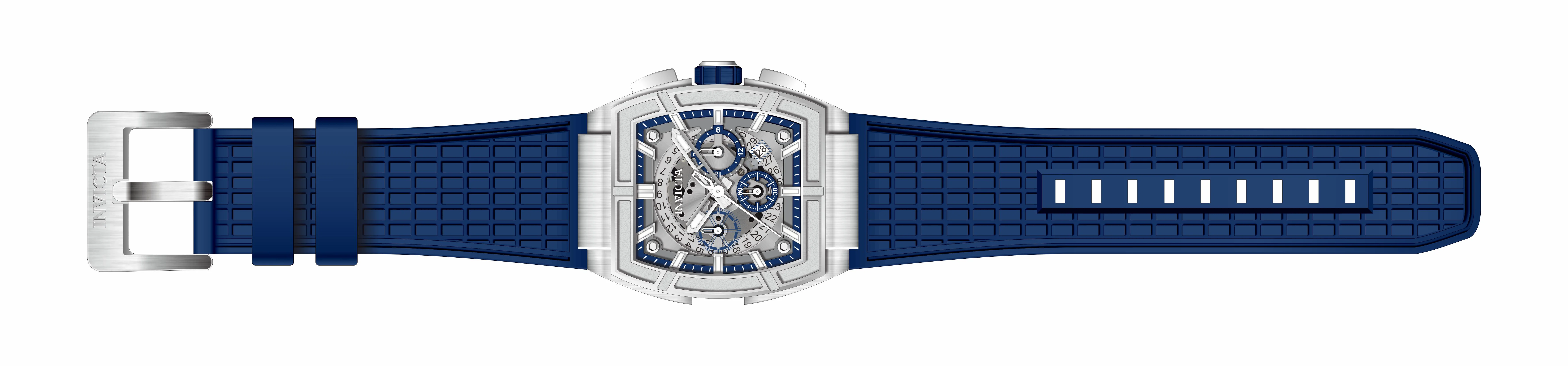 Band For Invicta S1 Rally Men 44884