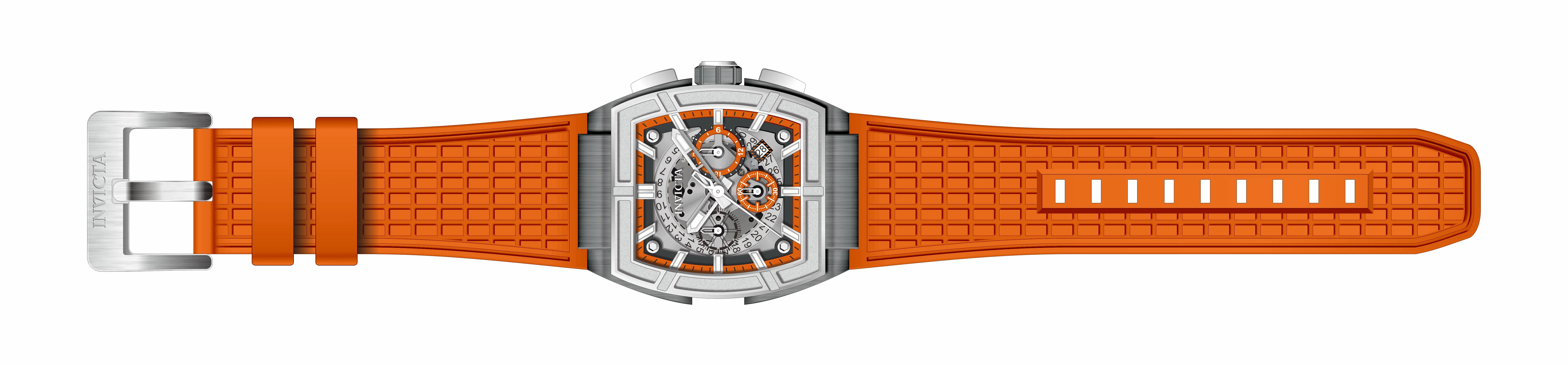 Band For Invicta S1 Rally Men 44889