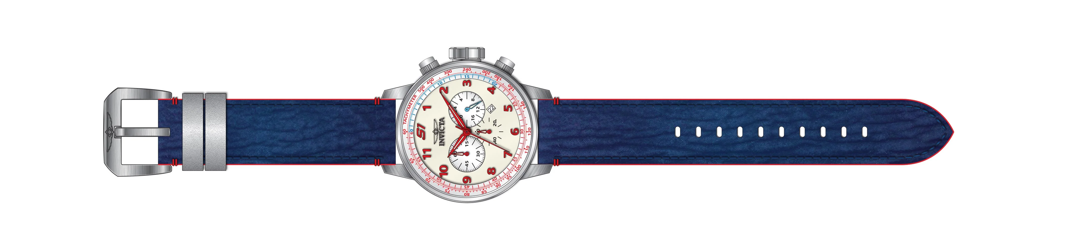 Band For Invicta S1 Rally Men 44954