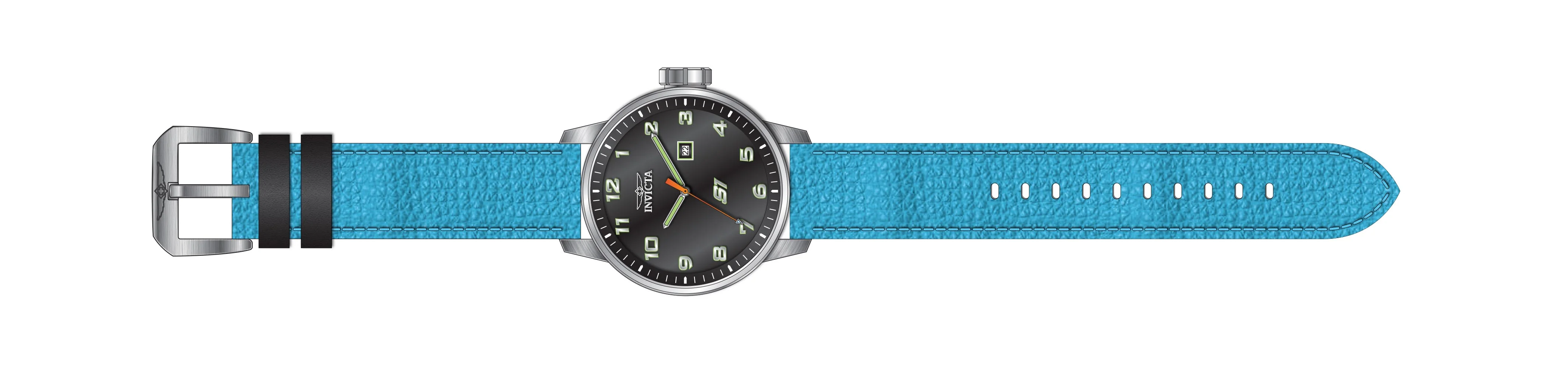 Band For Invicta S1 Rally Men 44957