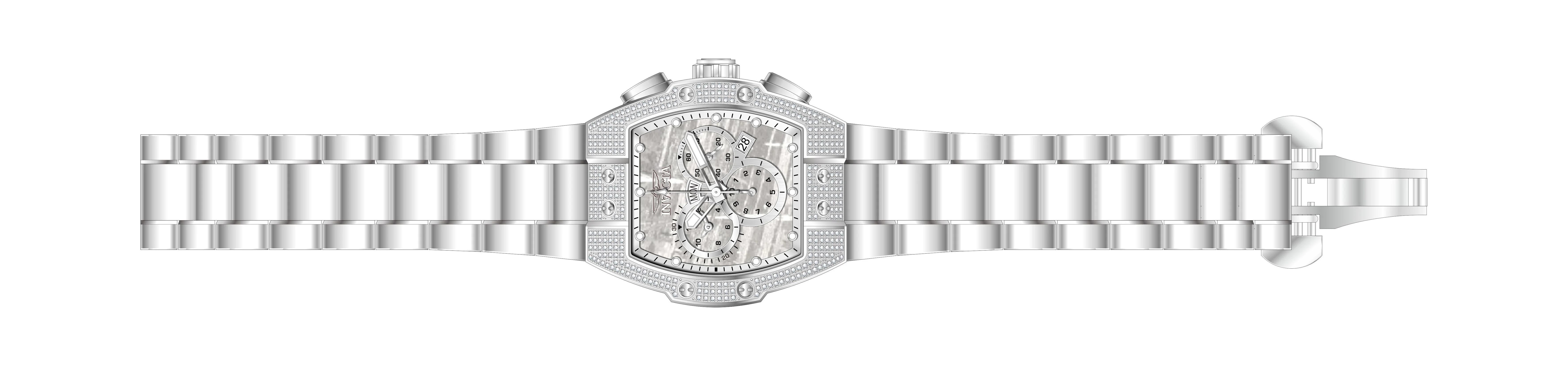 Band For Invicta S1 Rally Men 45696