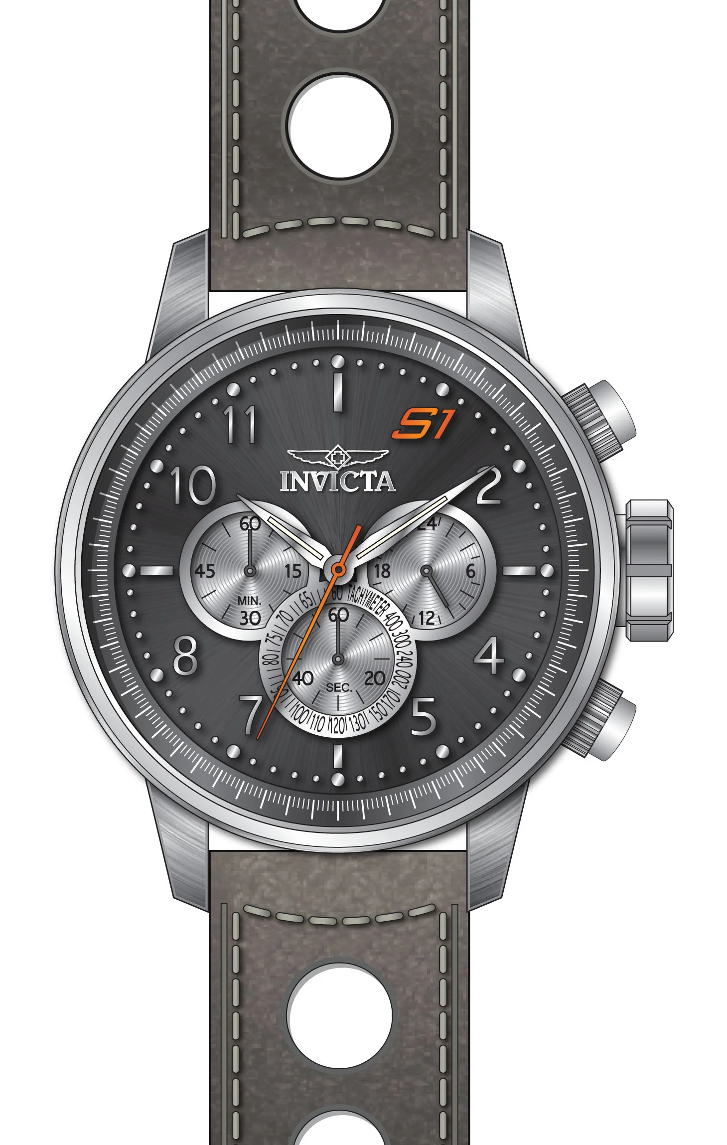 Band For Invicta S1 Rally  Men 45910