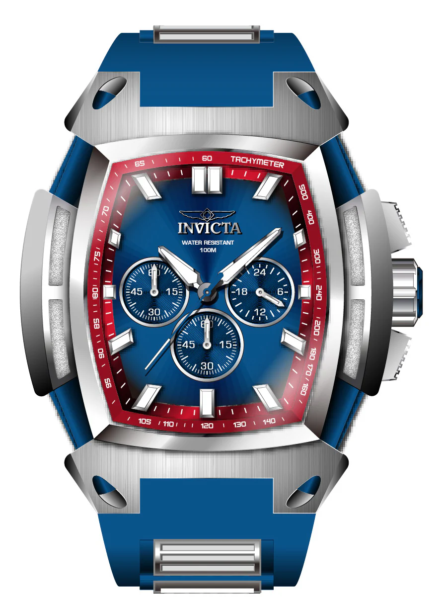 Band For Invicta S1 Rally  Men 46777
