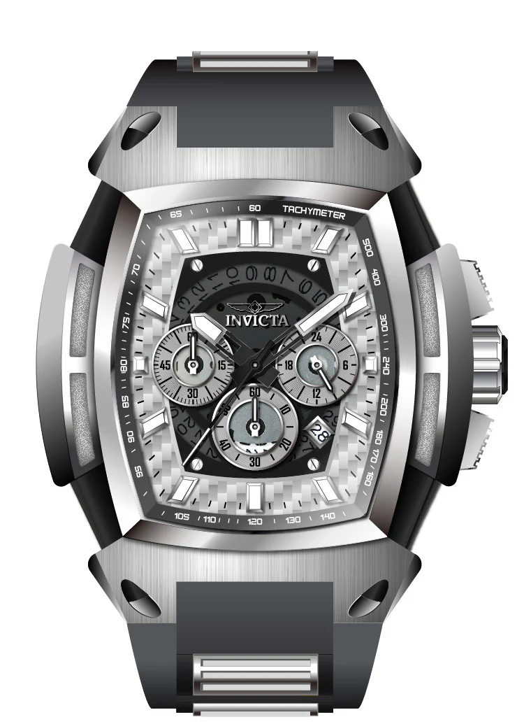 Band For Invicta S1 Rally Men 46918