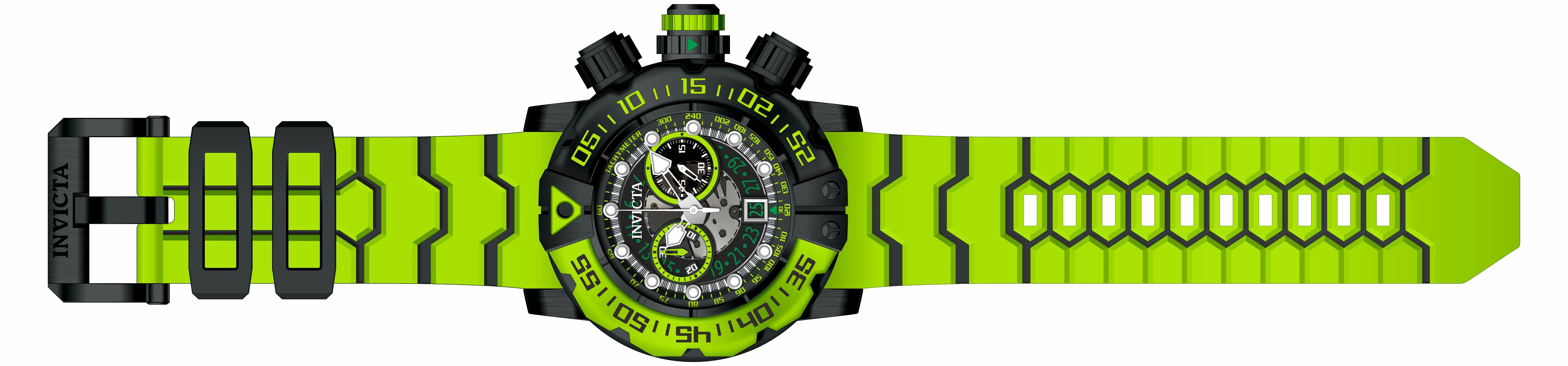 Band For Invicta Sea Hunter Men 44847