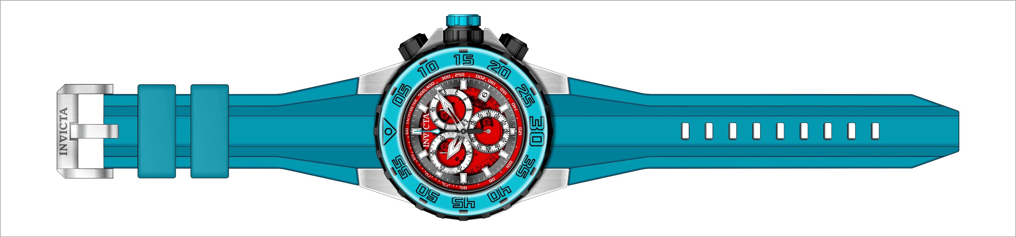 Band For Invicta Sea Hunter  Men 45508