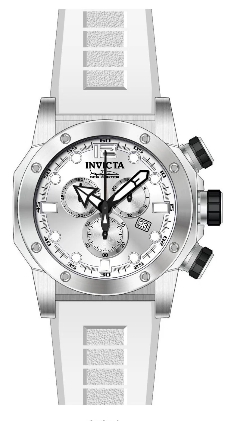 Band For Invicta Sea Hunter Men 48975