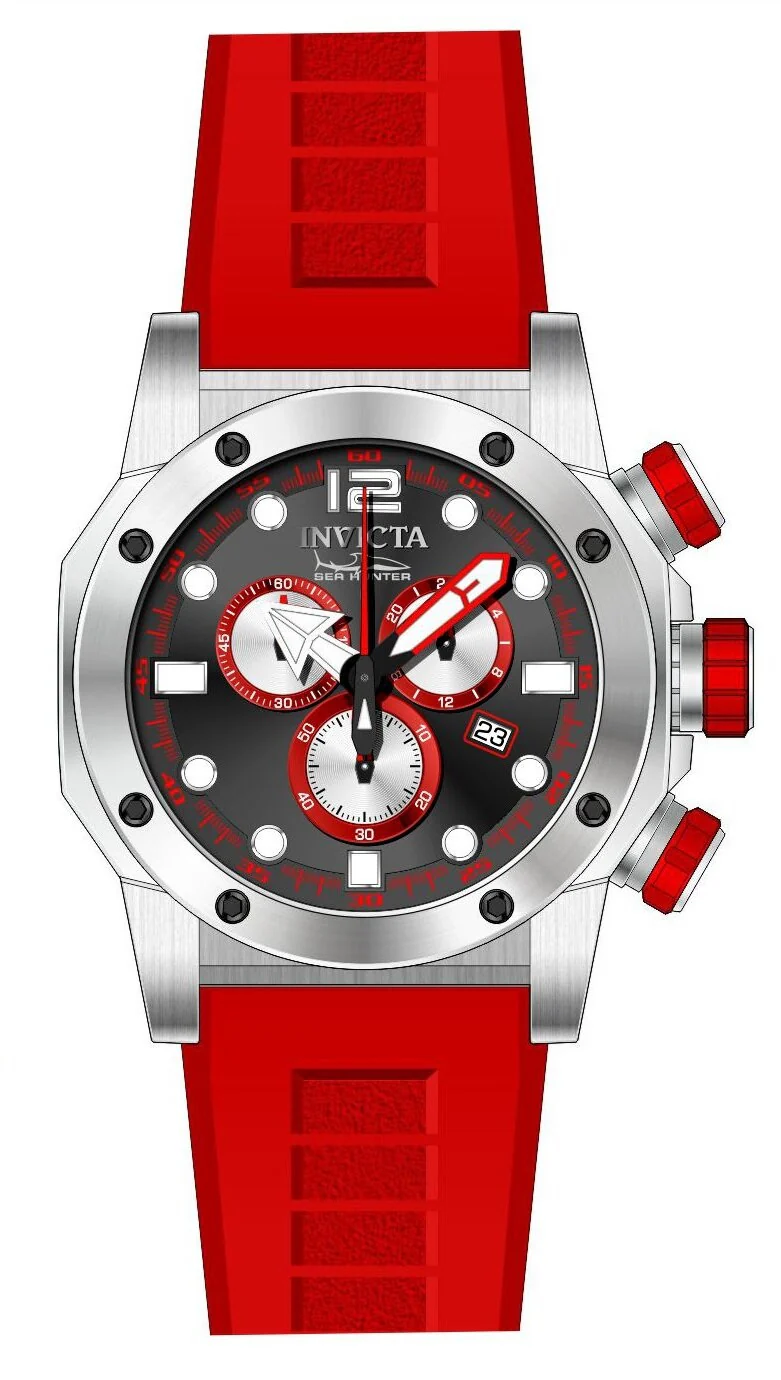 Band For Invicta Sea Hunter Men 48977