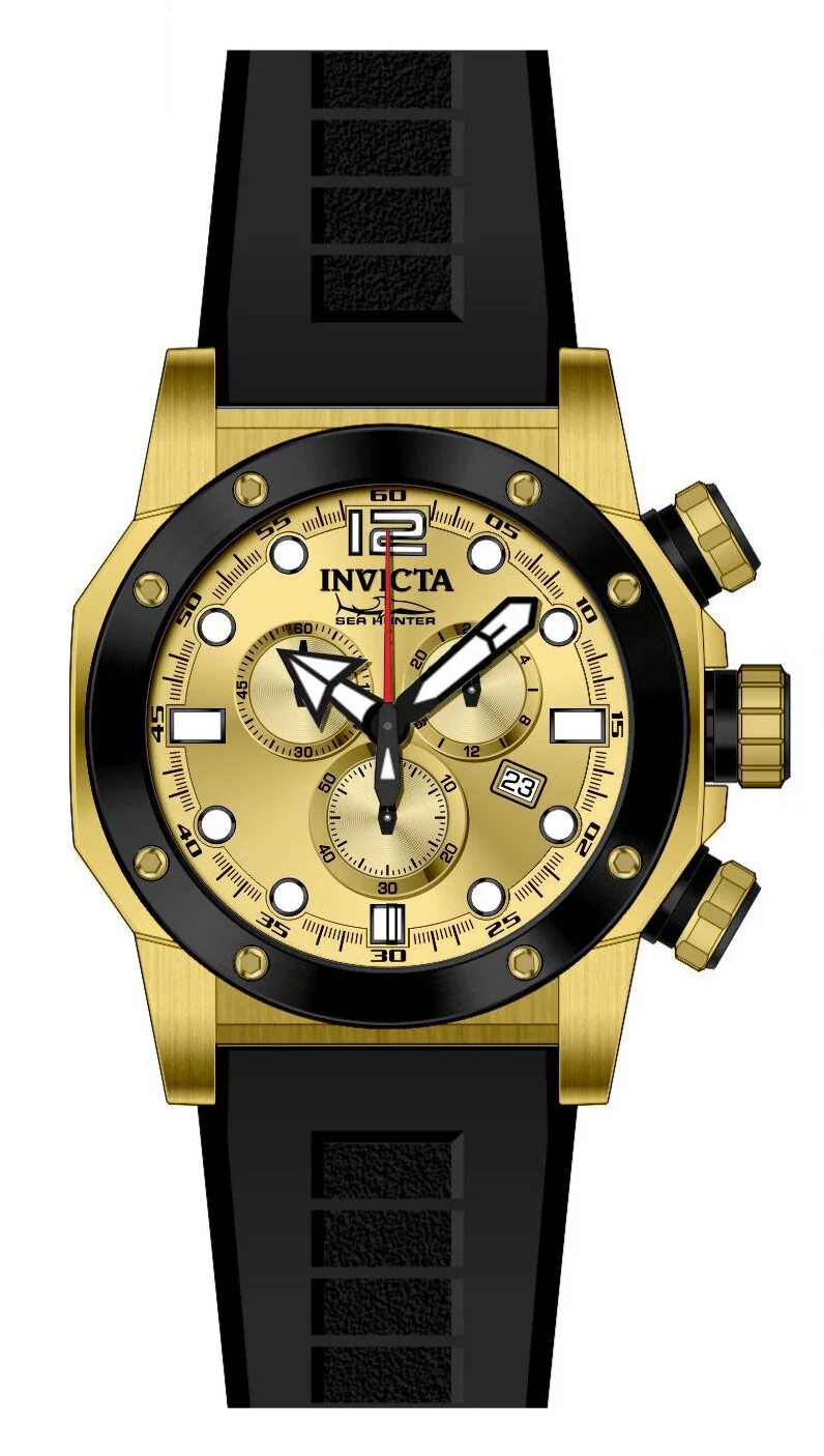 Band For Invicta Sea Hunter Men 48980