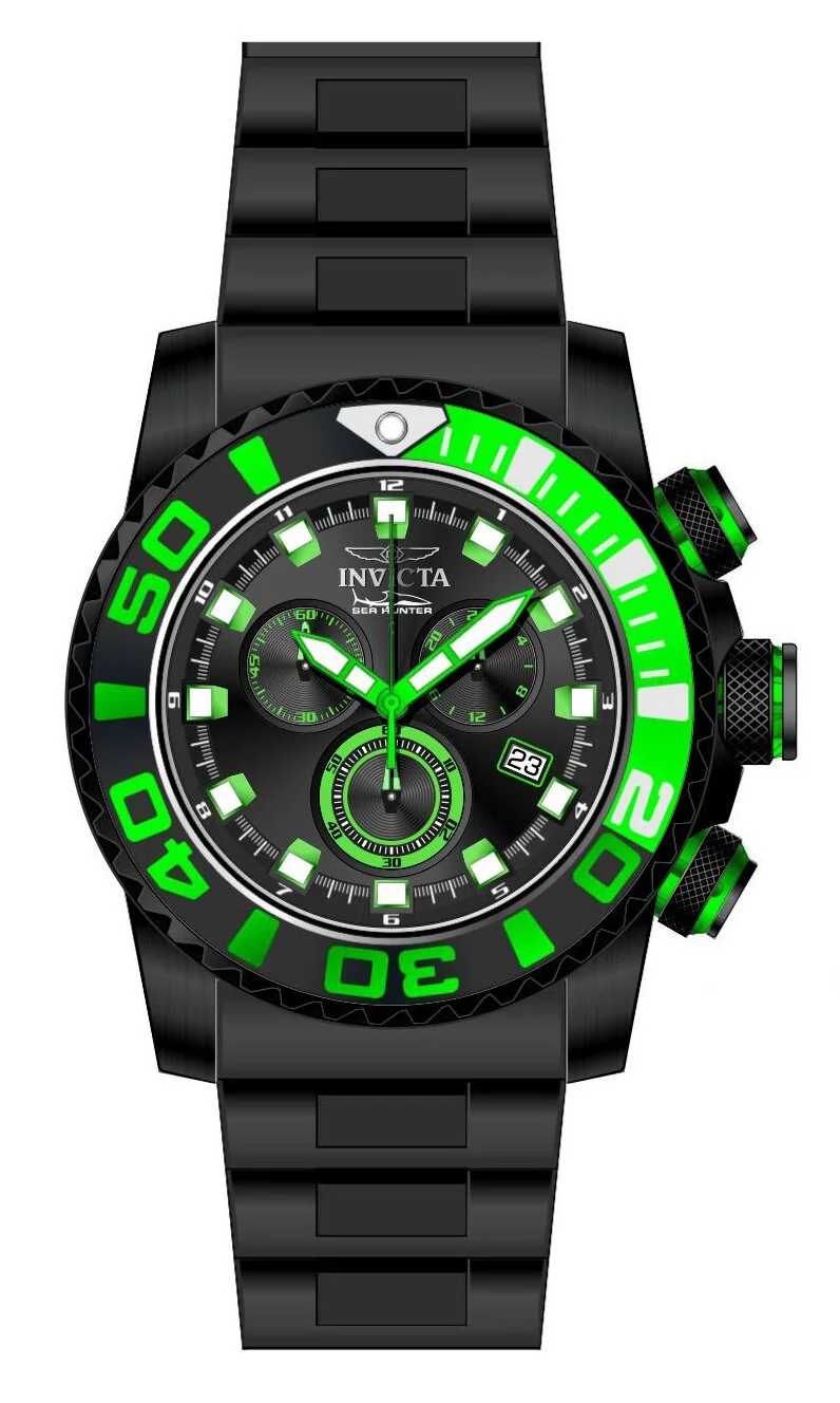 Band For Invicta Sea Hunter Men 48985