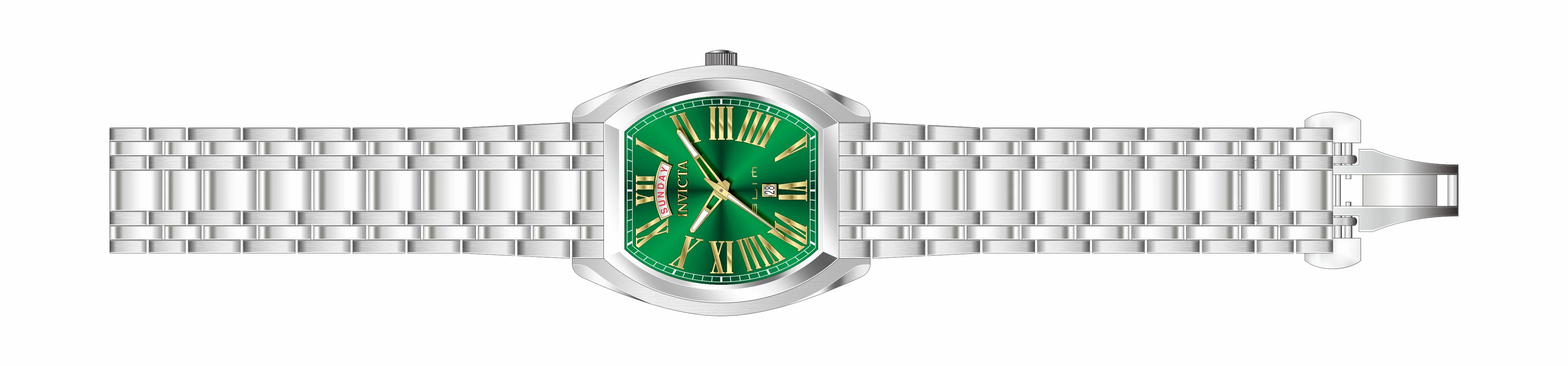 Band For Invicta Slim Men 45445
