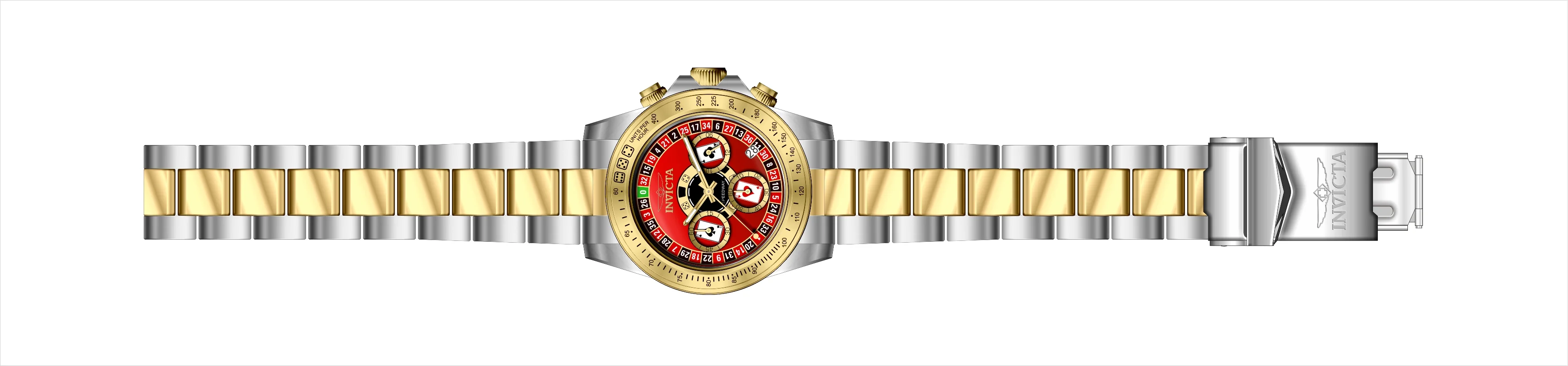 Band For Invicta Speedway Exclusive Men 50495
