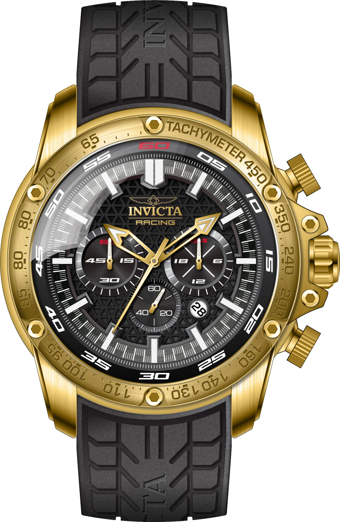 Band For Invicta Speedway Men 50315