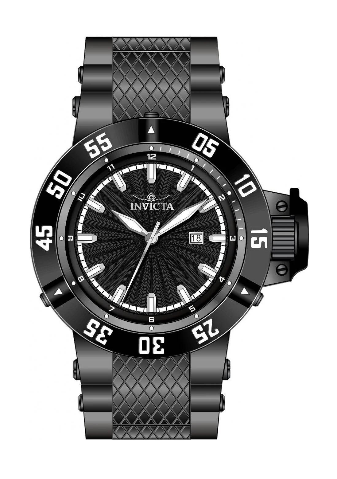 Band For Invicta Subaqua Noma III Men 50794