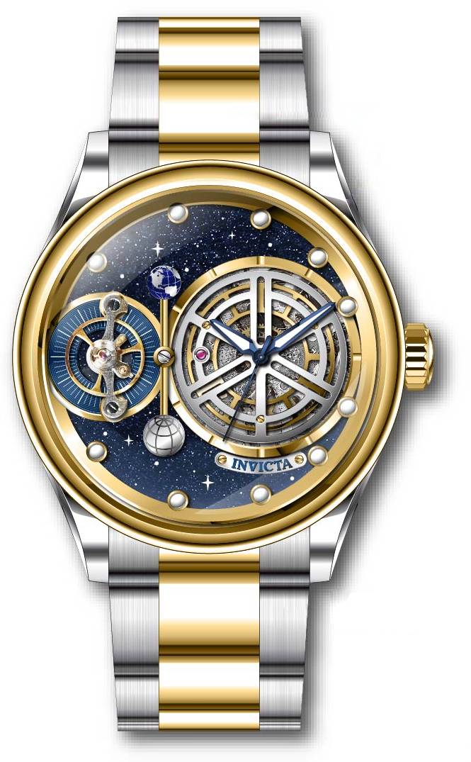 Band For Invicta Vintage  Men 44898