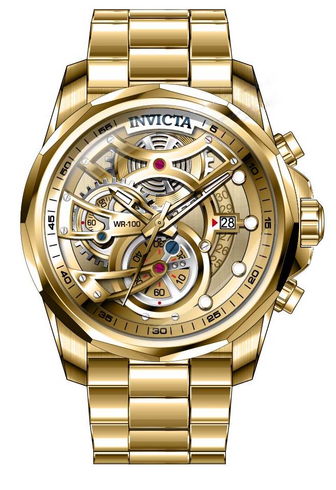 Band For Invicta Vintage Men 44909