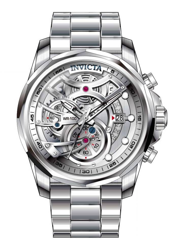 Band For Invicta Vintage  Men 44910