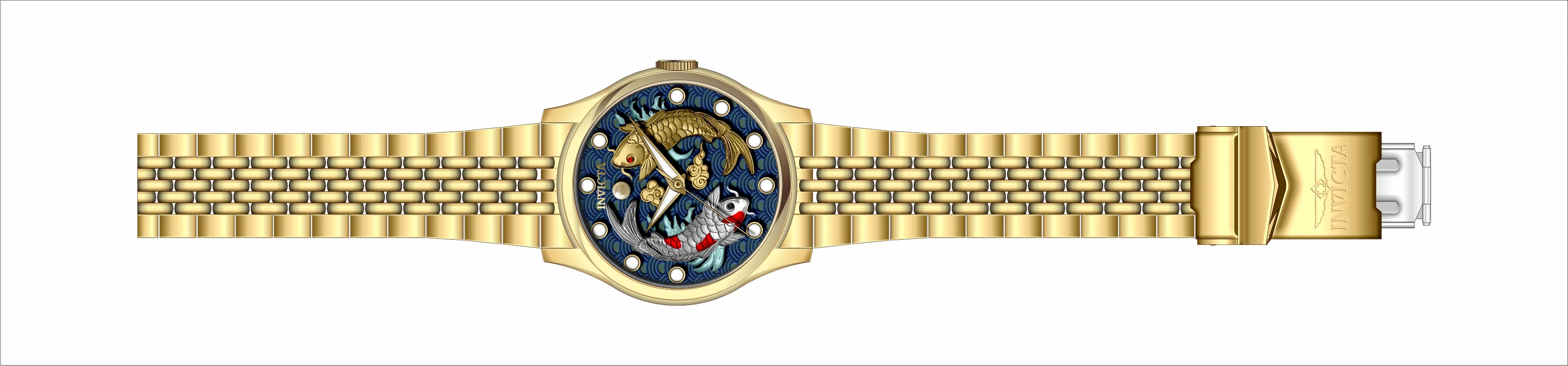 Band For Invicta Vintage Men 45634