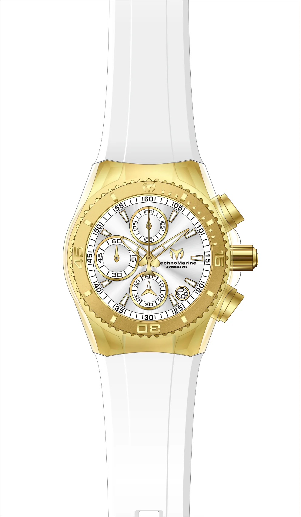 Band For Technomarine Cruise Original TM-125035