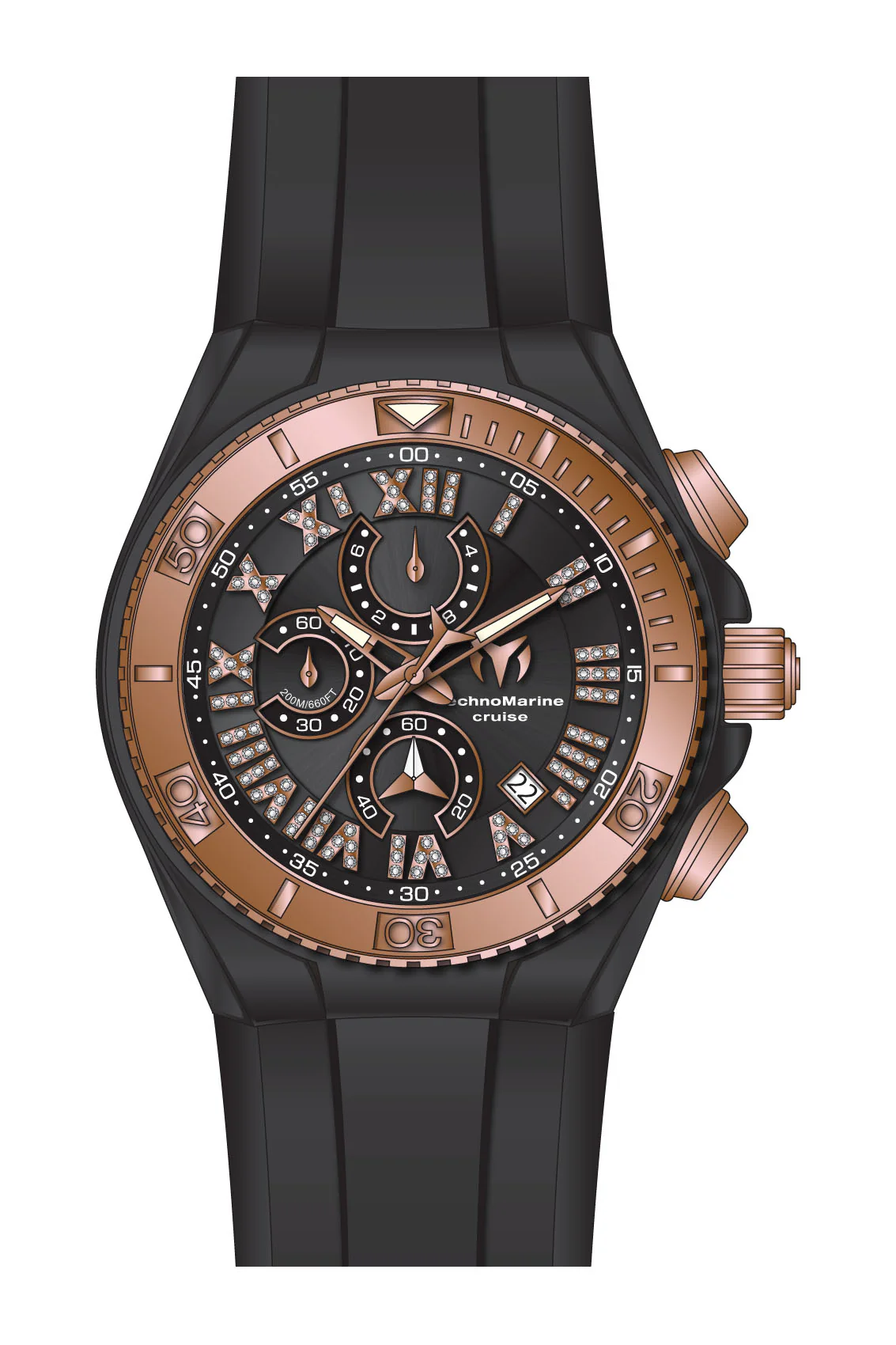 Band for Technomarine Cruise Star TM-121001
