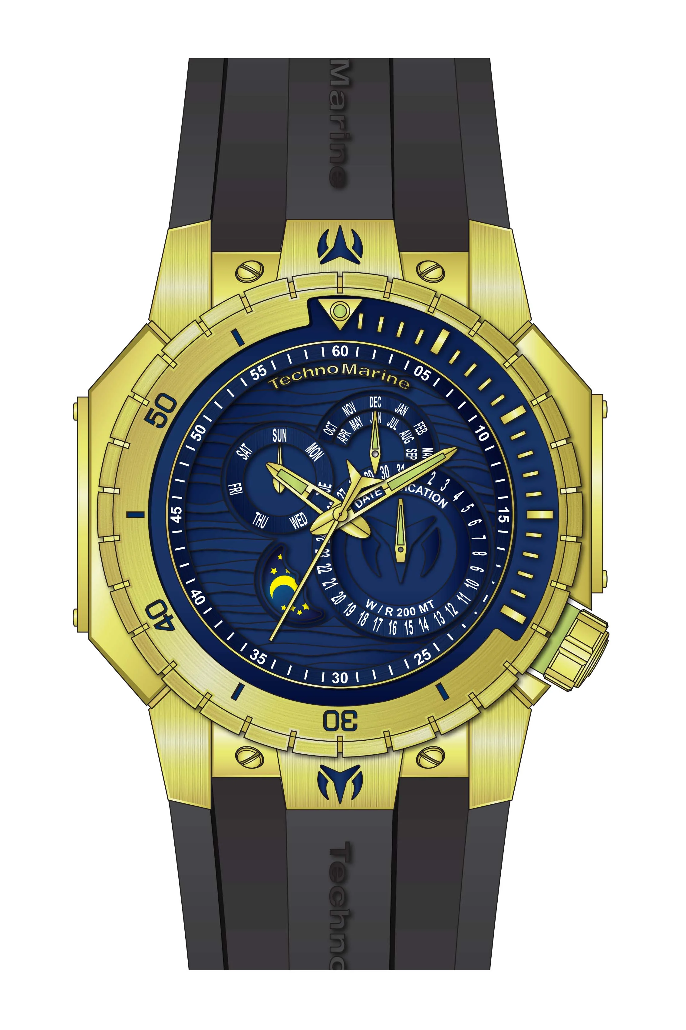 Band for Technomarine Manta Sea TM-220025 - Image 2