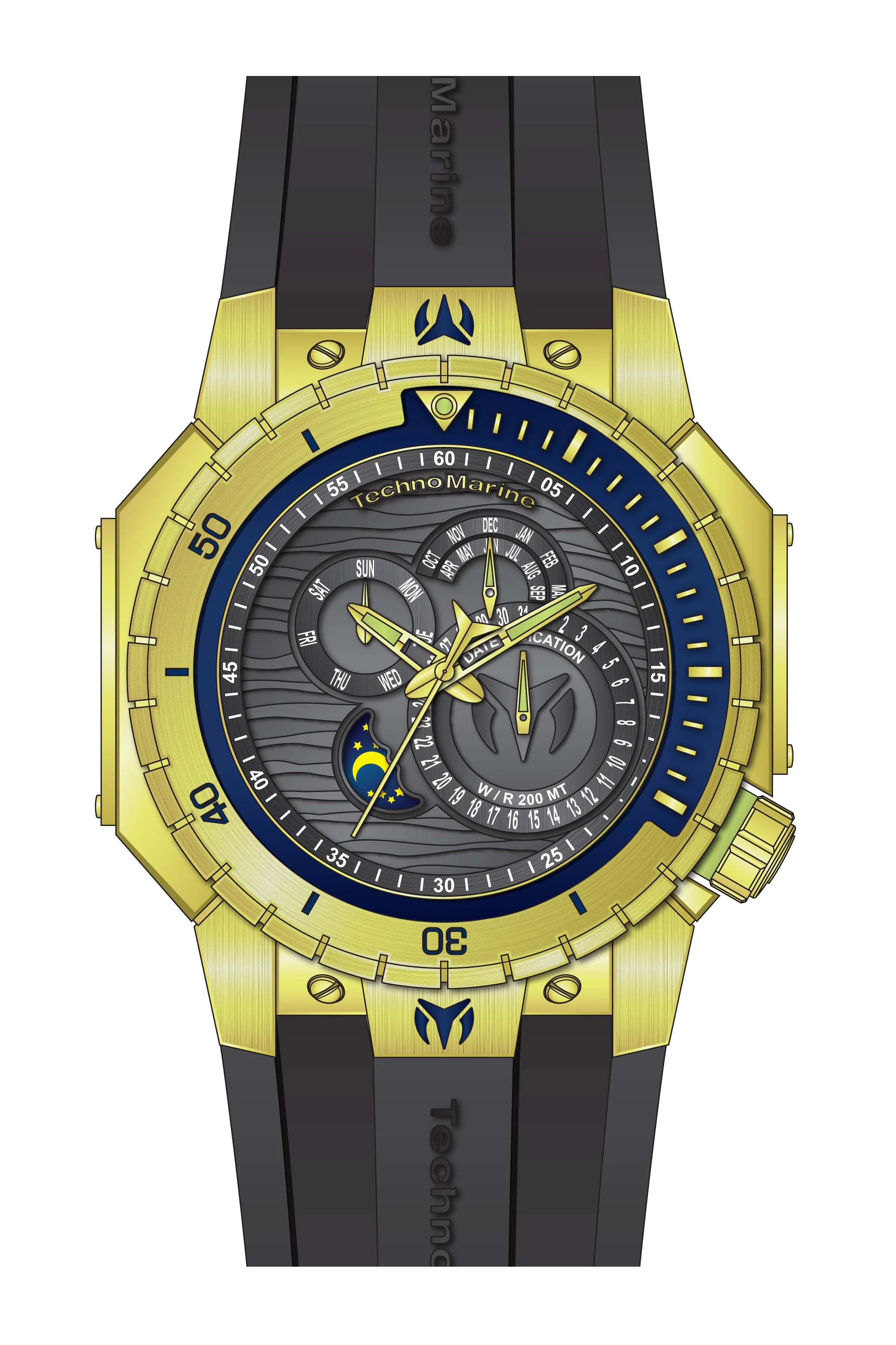 Band for Technomarine Manta Sea TM-220026 - Image 2