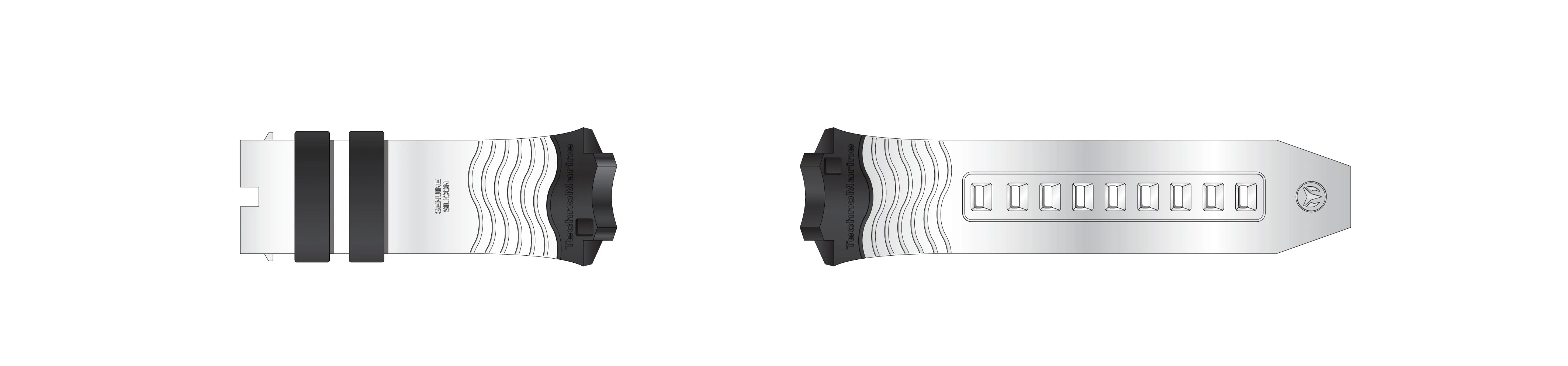 Band for Technomarine Ocean Manta TM-220007
