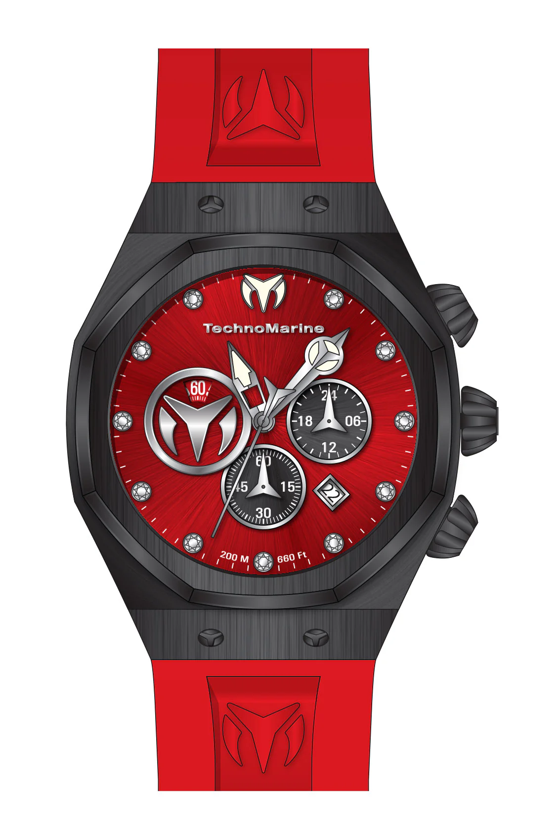 Band For Technomarine Reef Sun  TM-523003