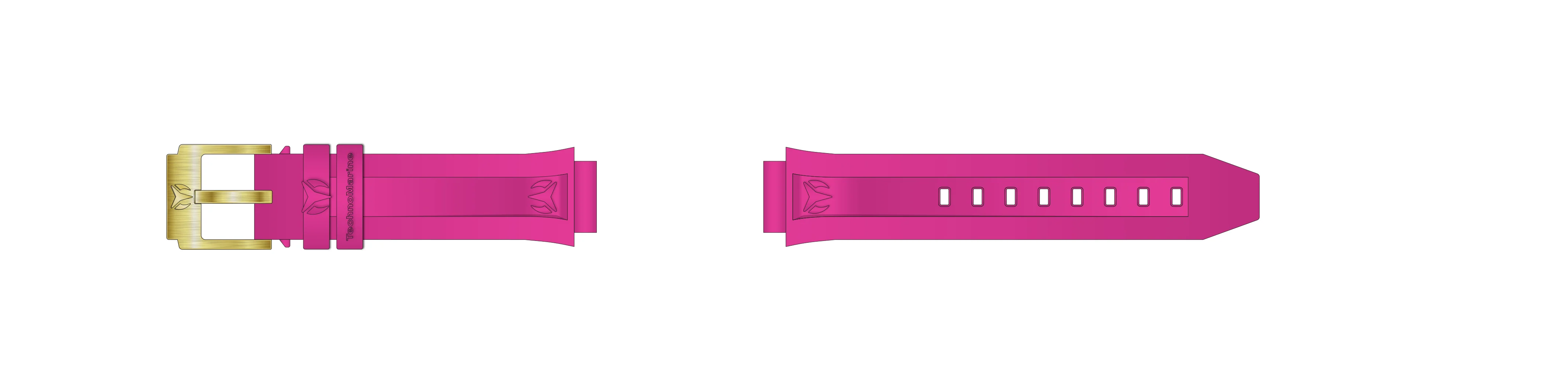 Band For Technomarine Reef Sun TM-523009
