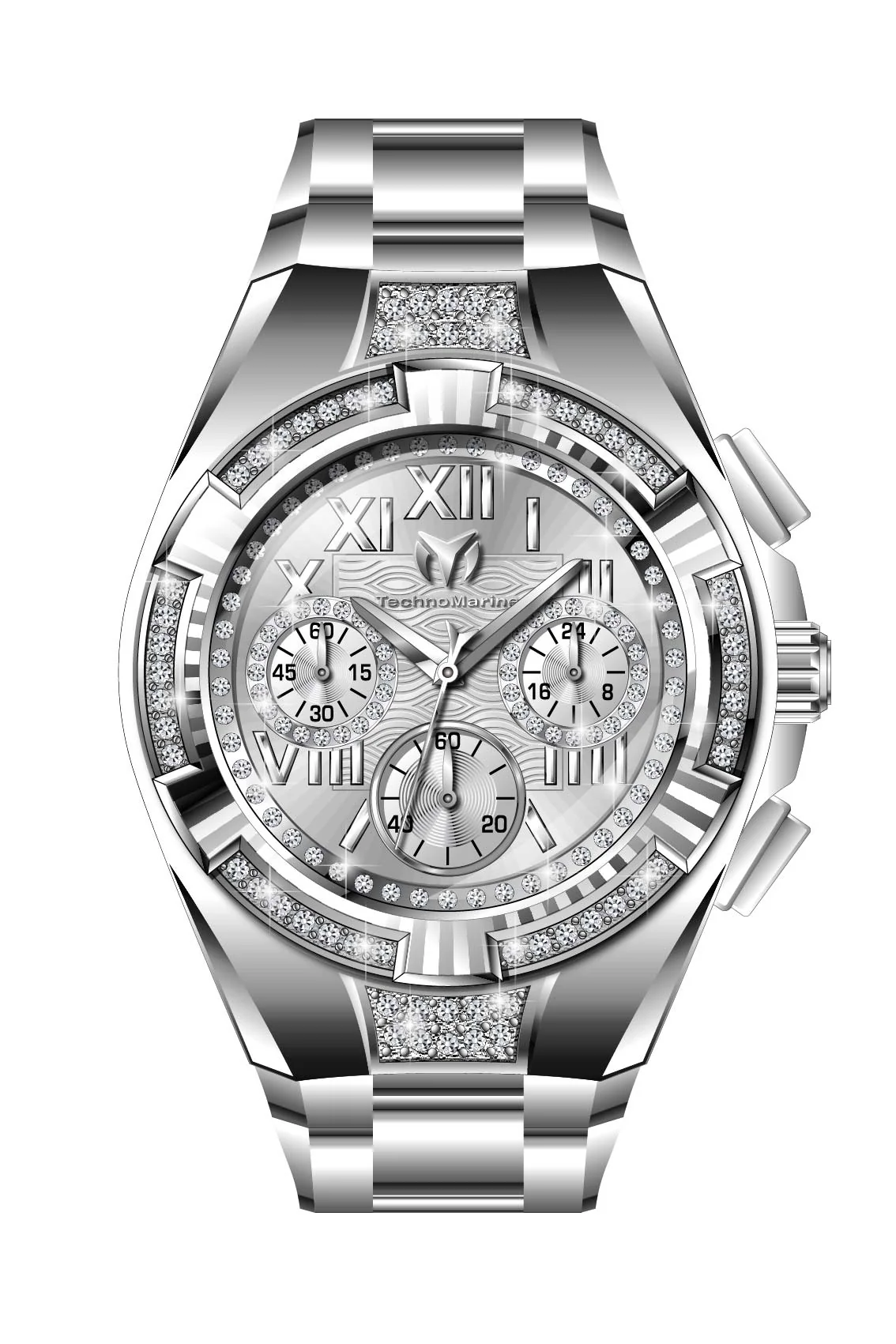 Band for Technomarine TM-121086