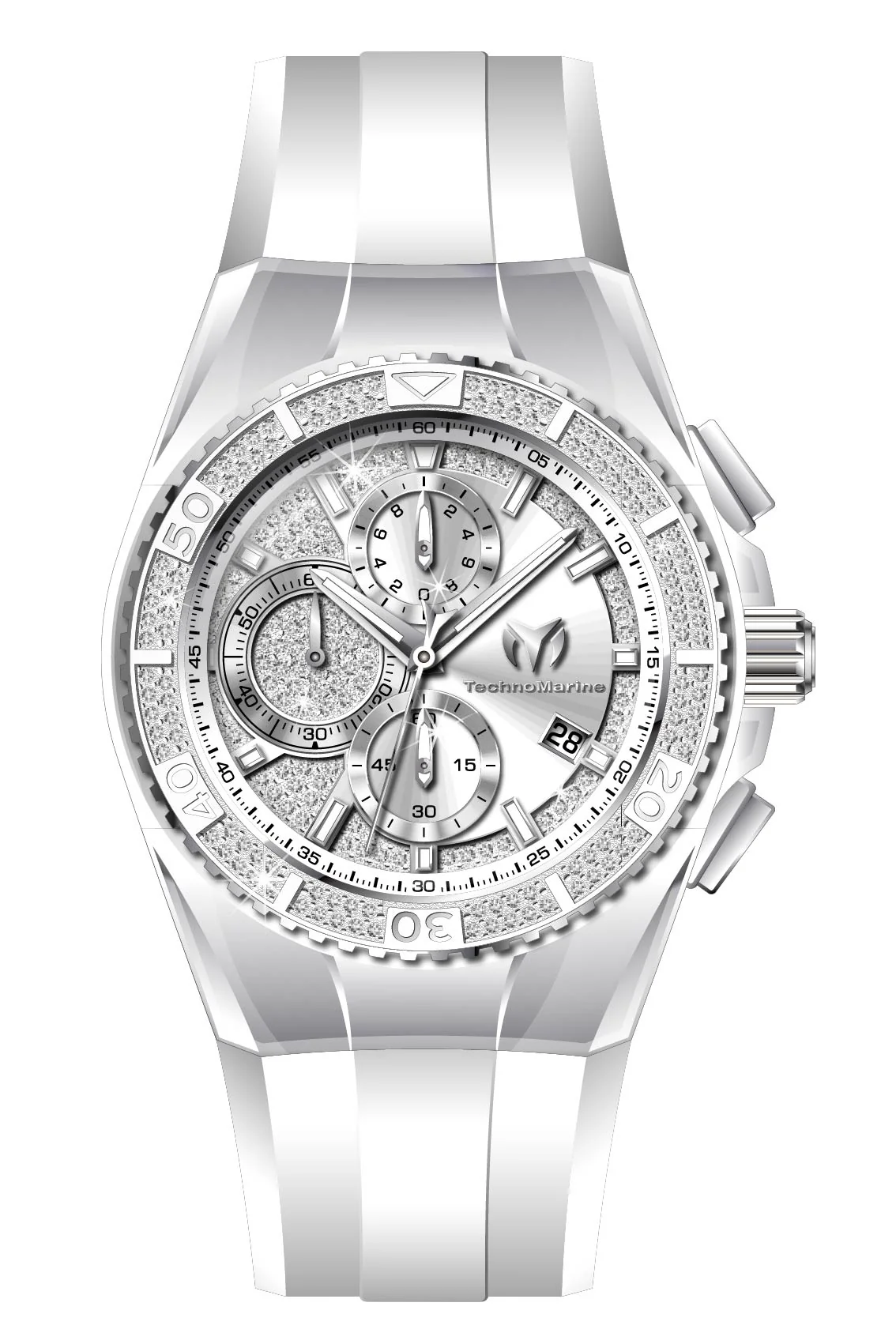 Band for Technomarine TM-821016