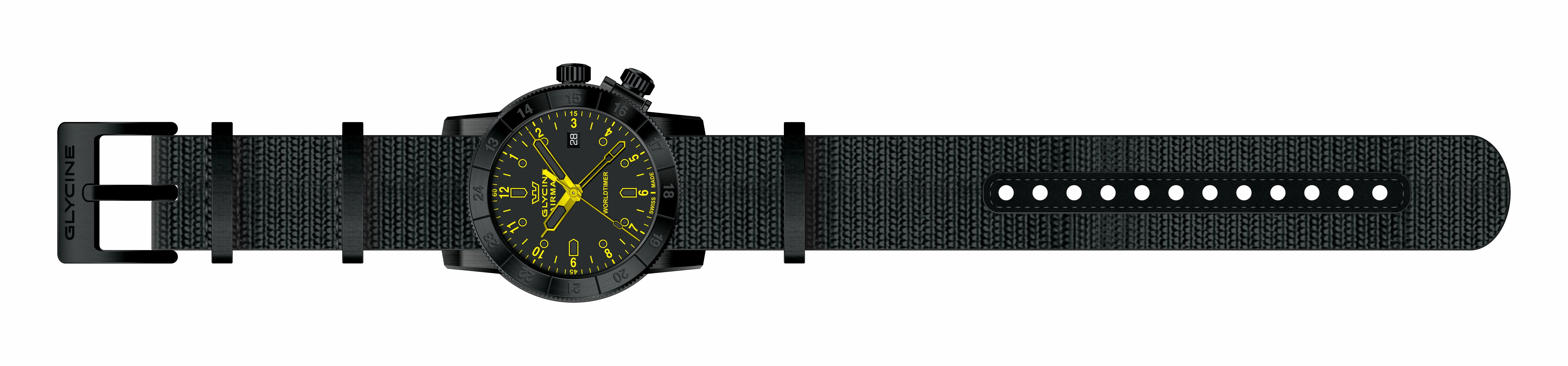 Parts for Glycine Airman 42 Dual Time Quartz GL1029
