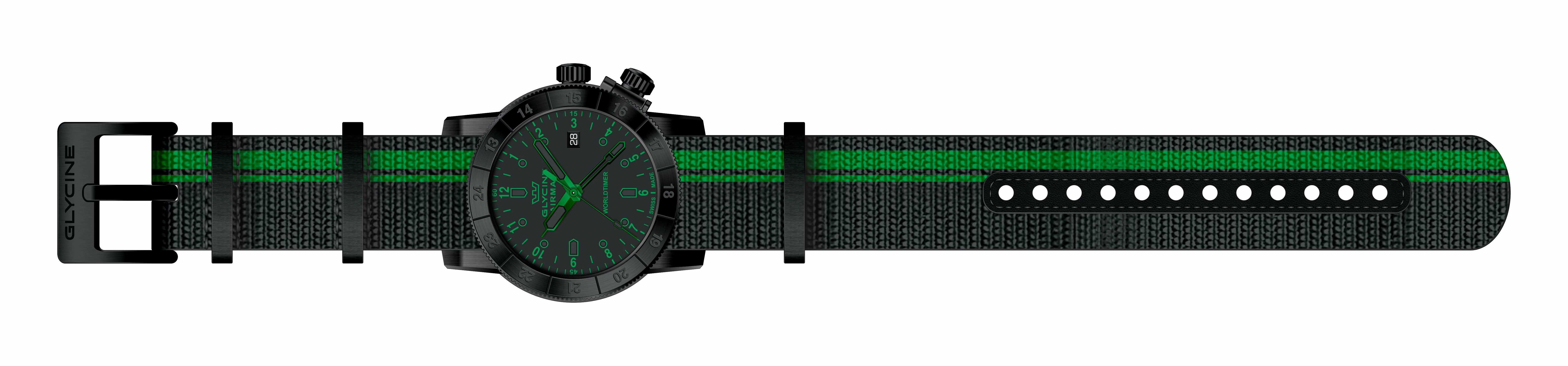 Parts for Glycine Airman 42 Dual Time Quartz GL1032