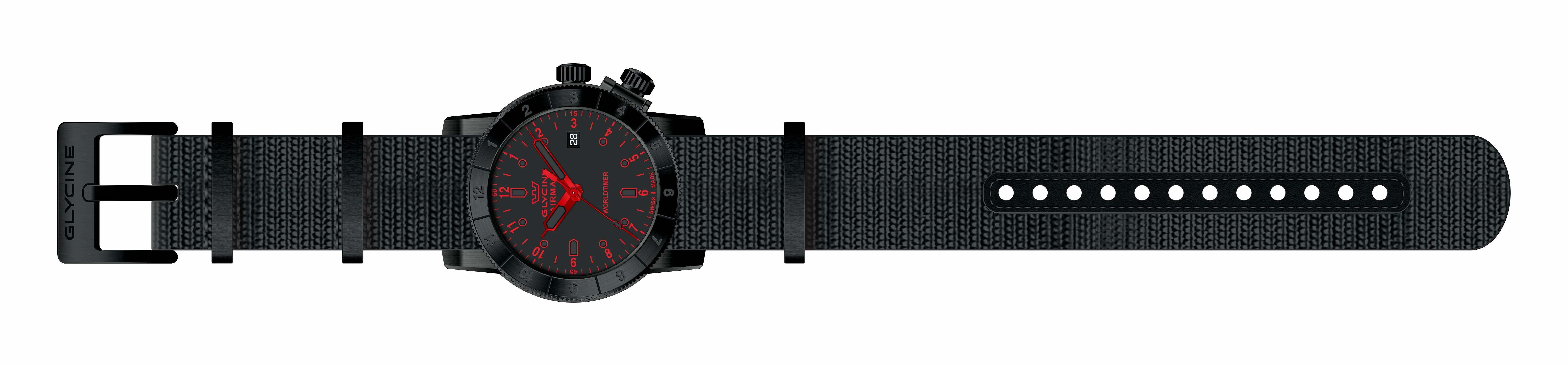 Parts for Glycine Airman 42 Dual Time Quartz GL1036
