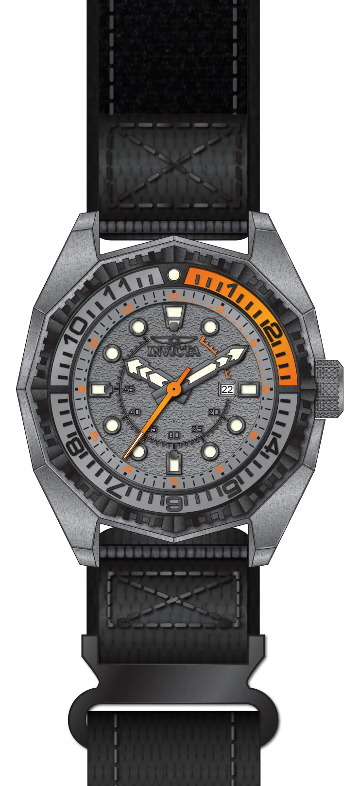 Parts For Invicta Akula Men 50039