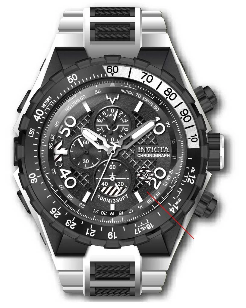 Parts for Invicta Aviator Men 40128