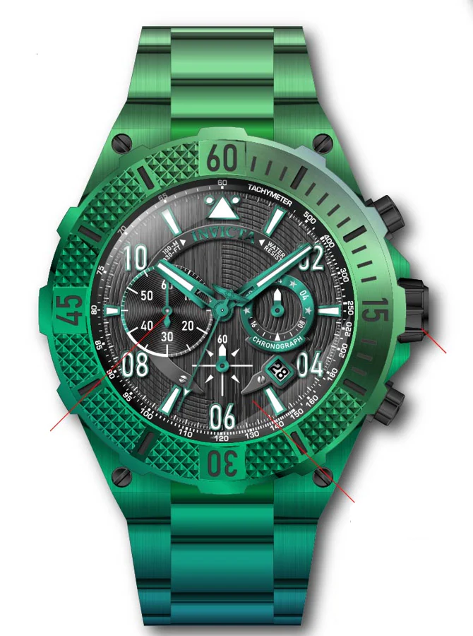 Parts for Invicta Aviator Men 40513